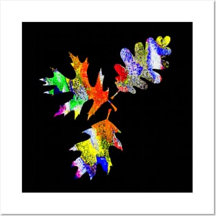 Oak Leaves in Color Posters and Art